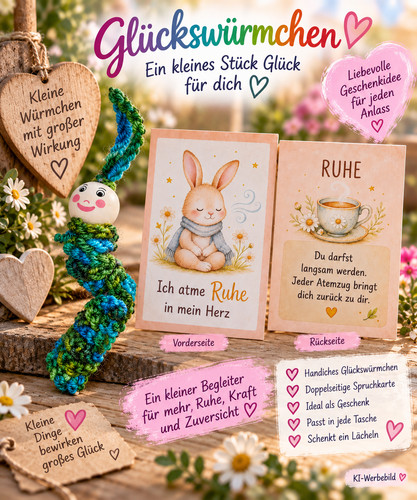 Glückswürmchen mit