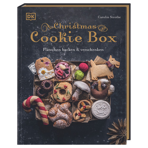 Christmas cookie box - cookie,