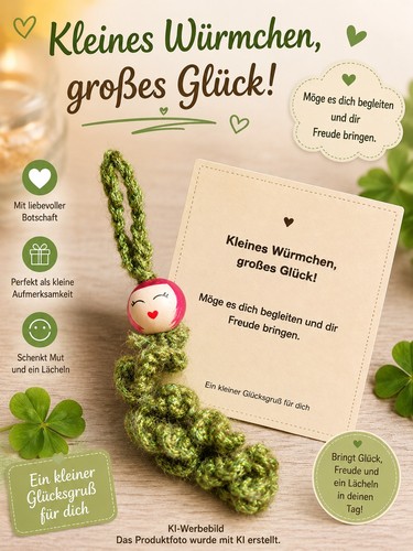 Glückswürmchen mit