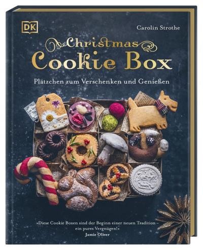 Christmas cookie box - cookie,