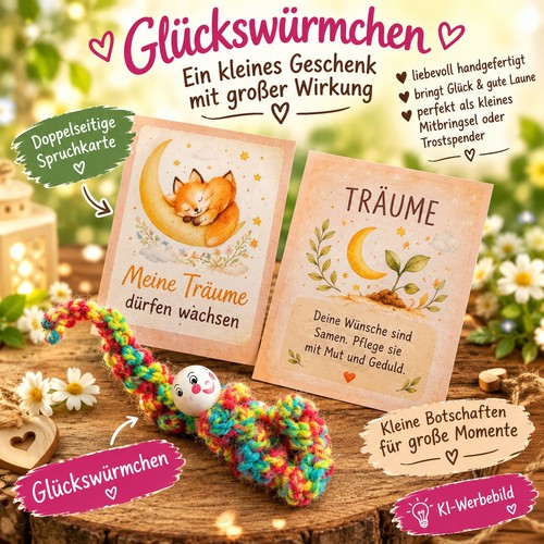 Glückswürmchen mit