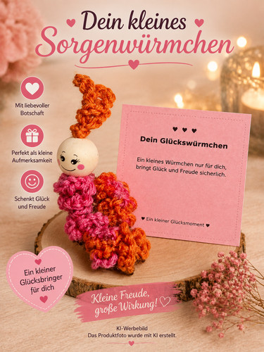 Sorgenwürmchen mit