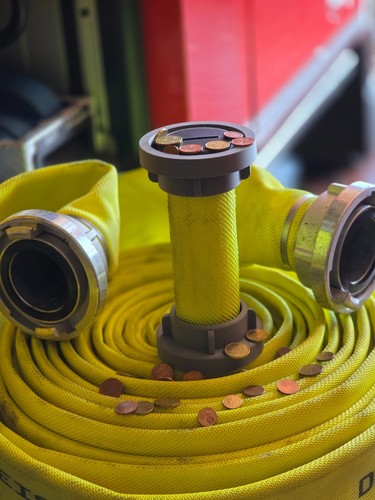 Feuerwehr spardose schlauch - spardose, "schlauch"