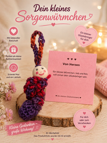 Sorgenwürmchen mit