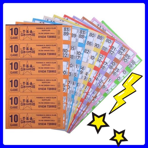 Bingobücher bingo tickets - bingobücher, 60