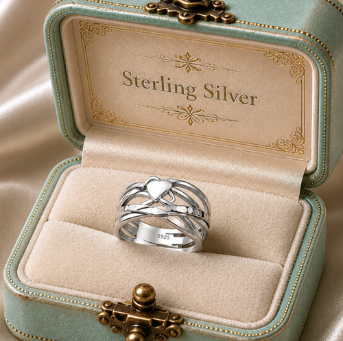 Silber s925 sterling ring - silber,