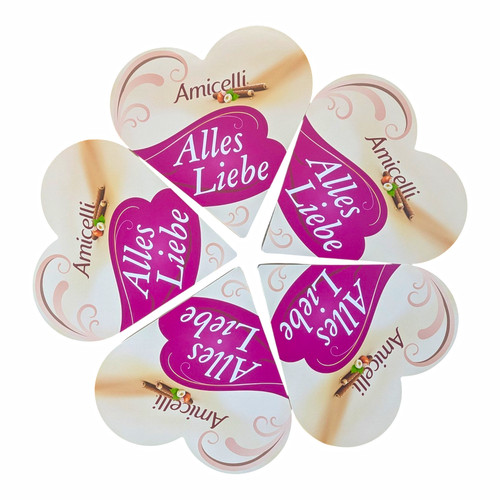 Amicelli 137g herzboxen - 5x,