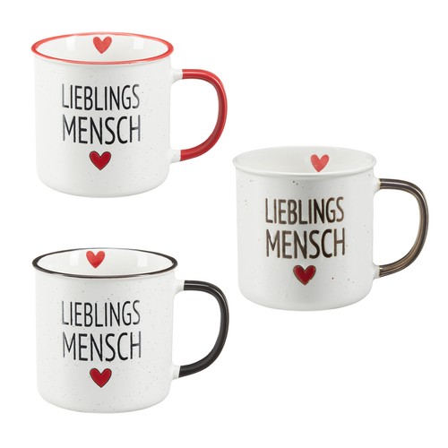 Kaffeebecher lieblingsmensch - kaffeebecher,