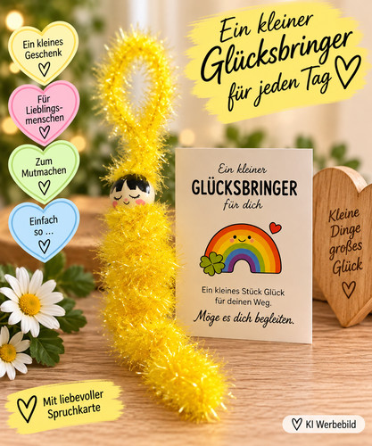 Glückswürmchen mit