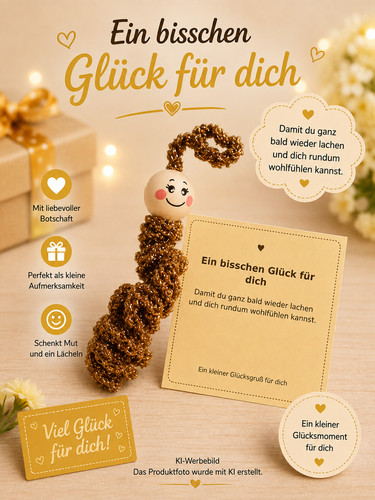Glückswürmchen mit