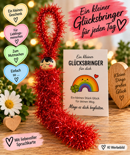 Glückswürmchen mit
