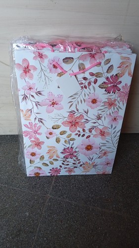 Geschenktüte groß blumen - geschenktüte,